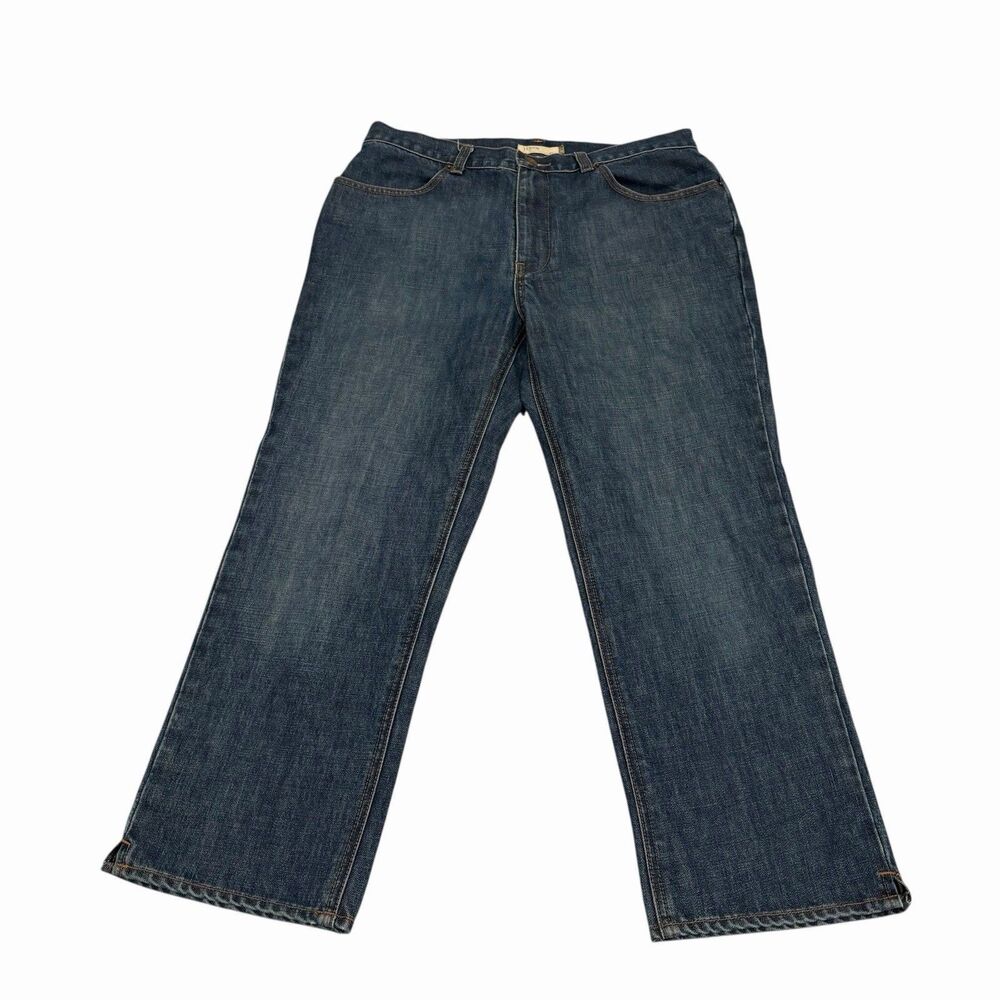 J. Crew Women's Jeans Relaxed Taper Size 12 Blue Denim Crop Medium Wash
